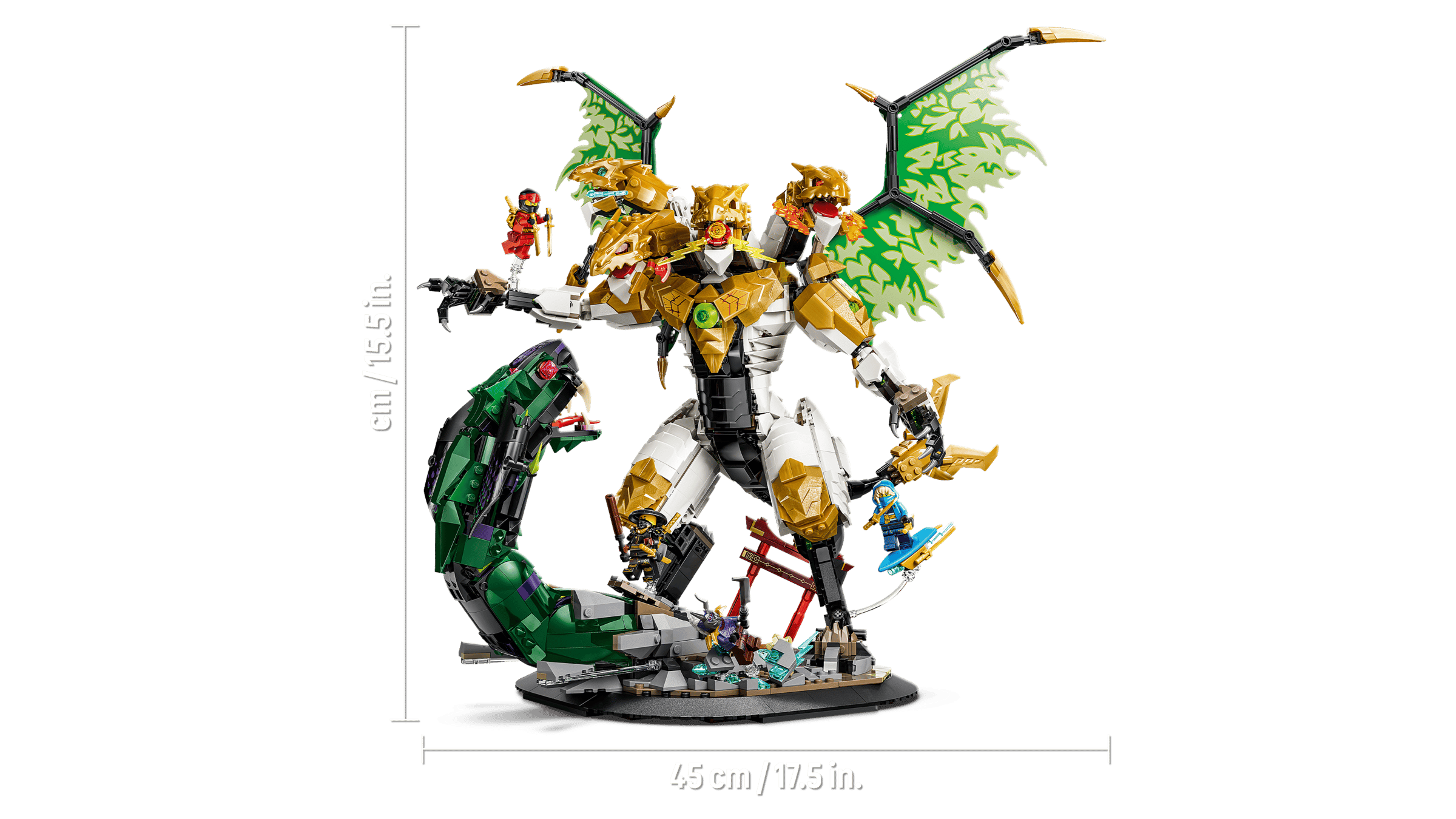 LEGO Ninjago Ultra Dragon Battle 71872 detail view