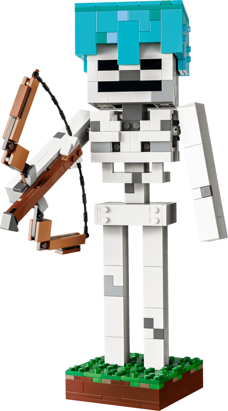 LEGO Minecraft The Skeleton 21594 built figure with bow
