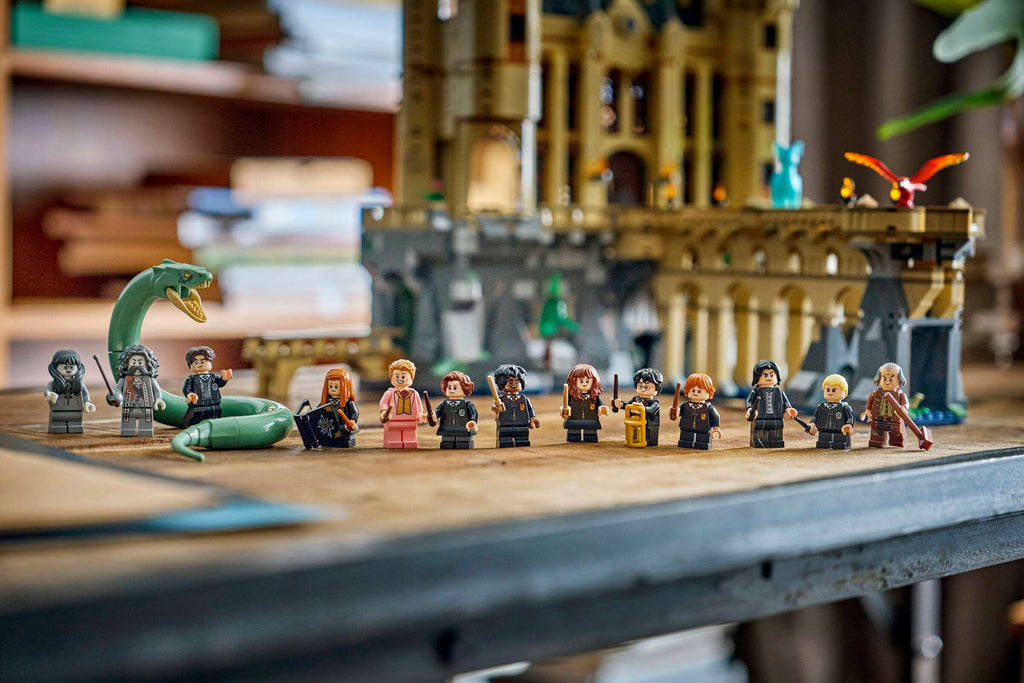 LEGO Harry Potter Hogwarts Castle: East Wing 76473 on display