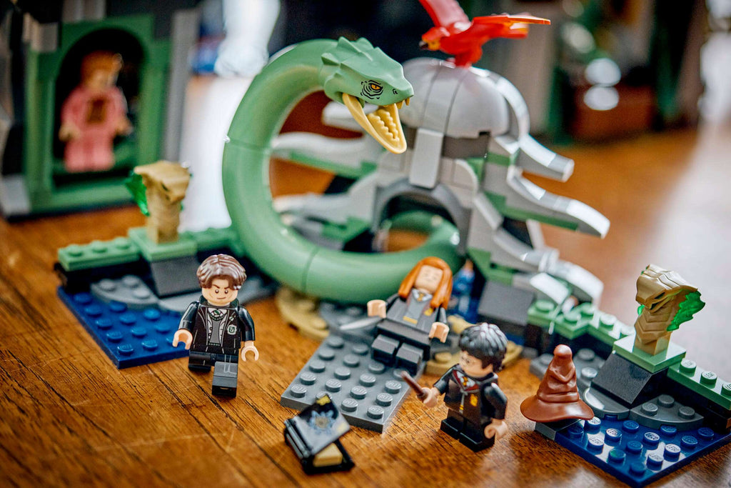 LEGO Harry Potter Hogwarts Castle: East Wing 76473 on display