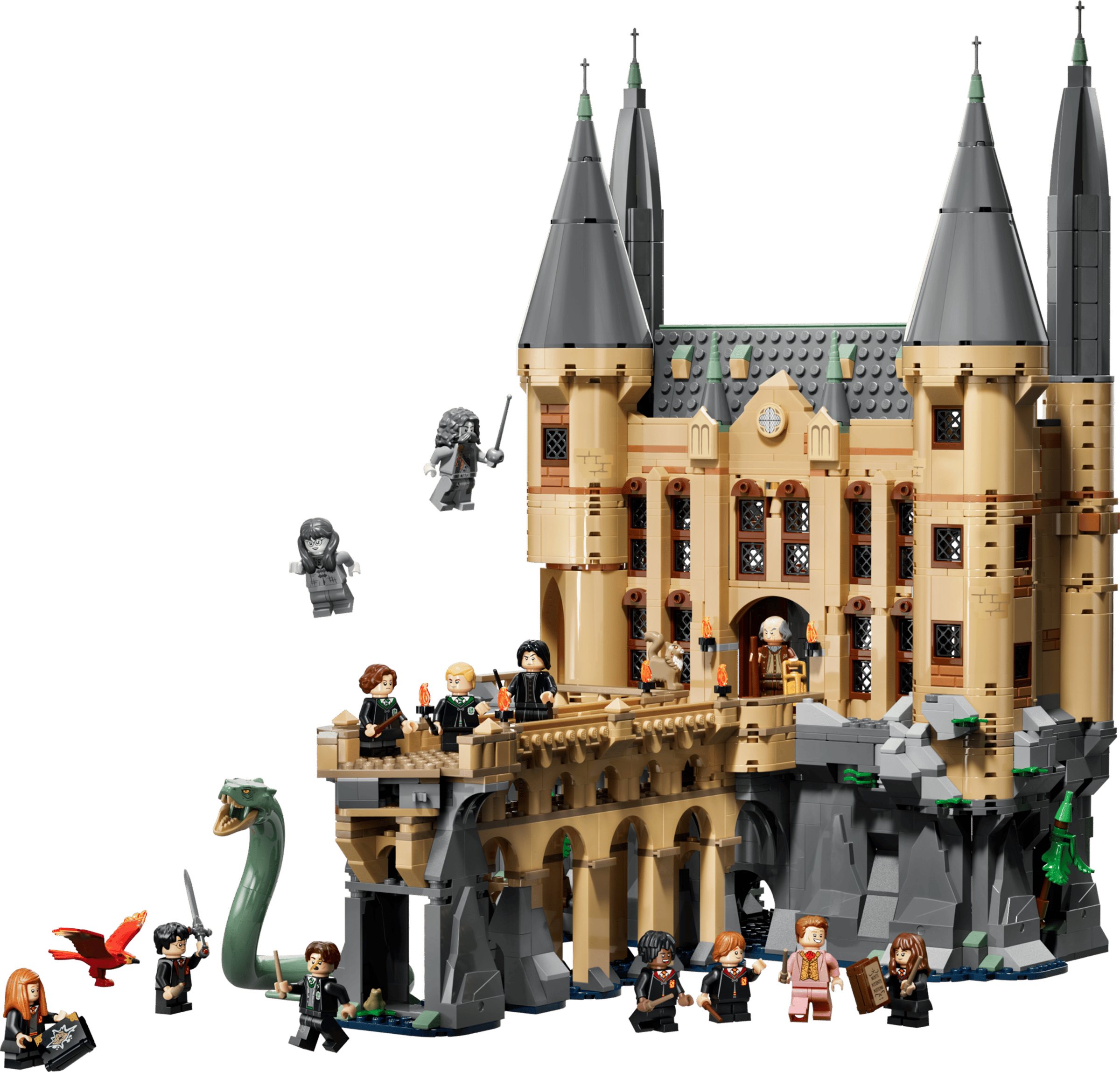 LEGO Harry Potter Hogwarts Castle: East Wing 76473 built model