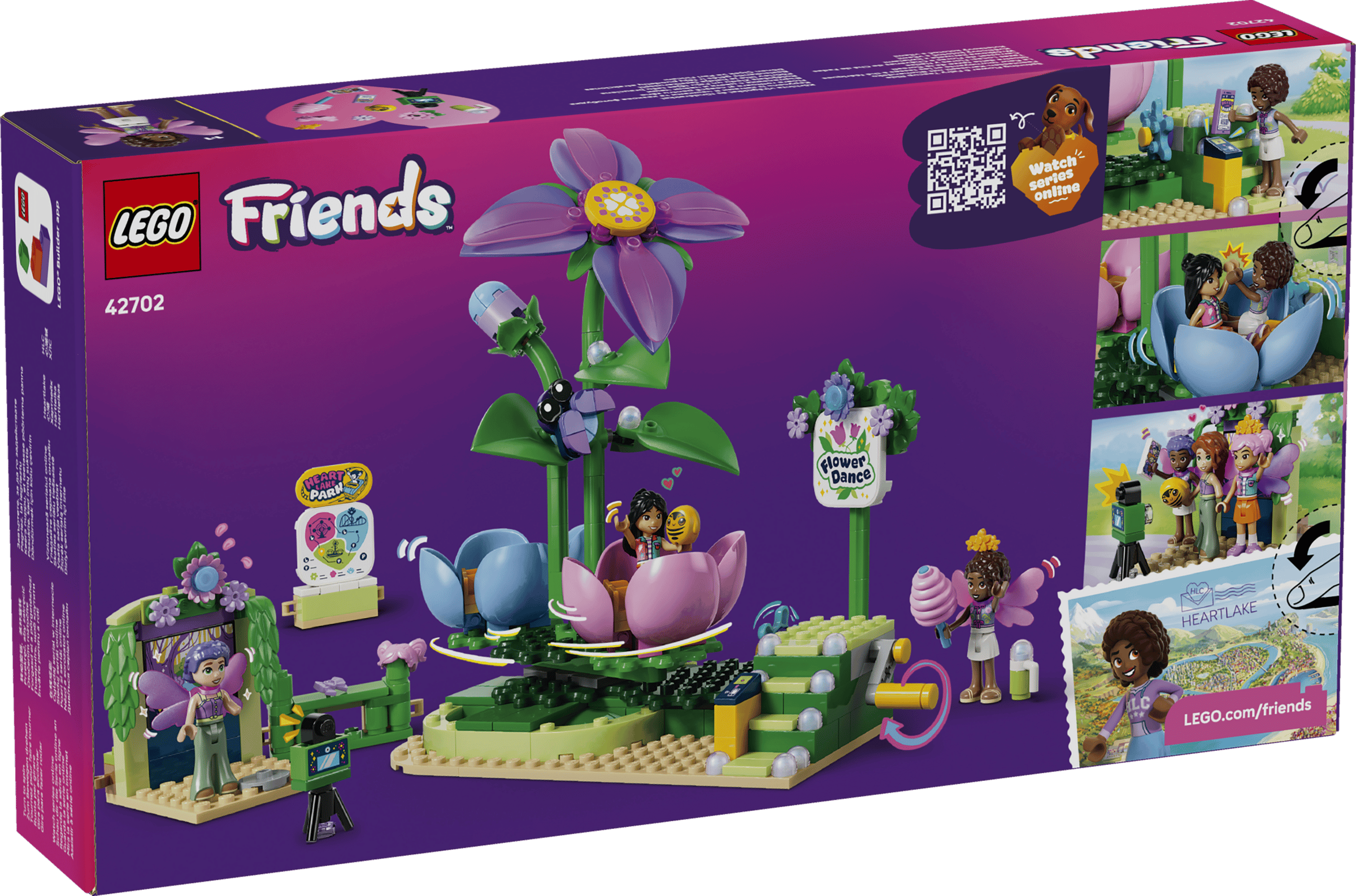 LEGO Friends Spinning Flower & Fairy Teacup Ride 42702