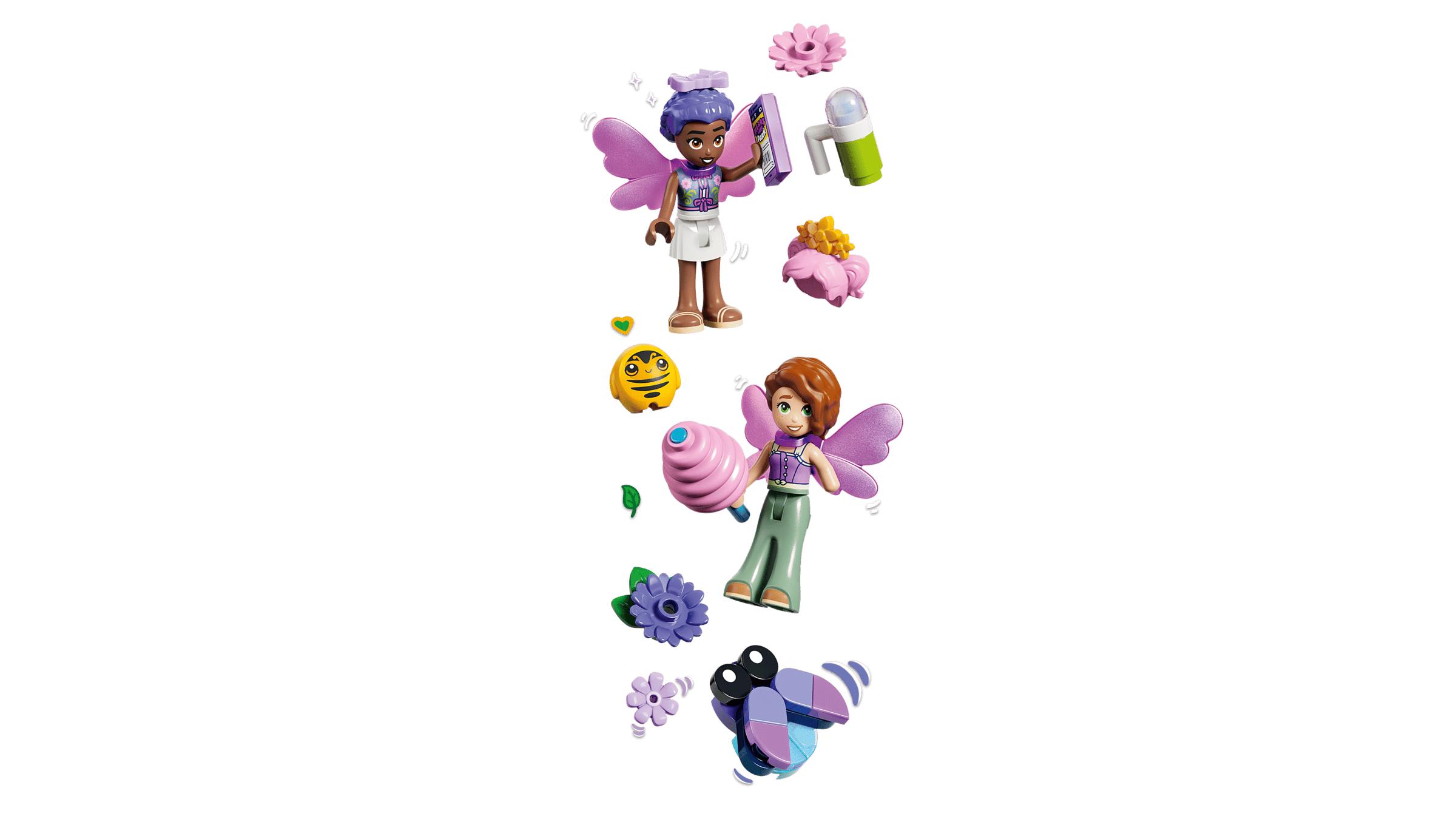 LEGO Friends Spinning Flower & Fairy Teacup Ride 42702