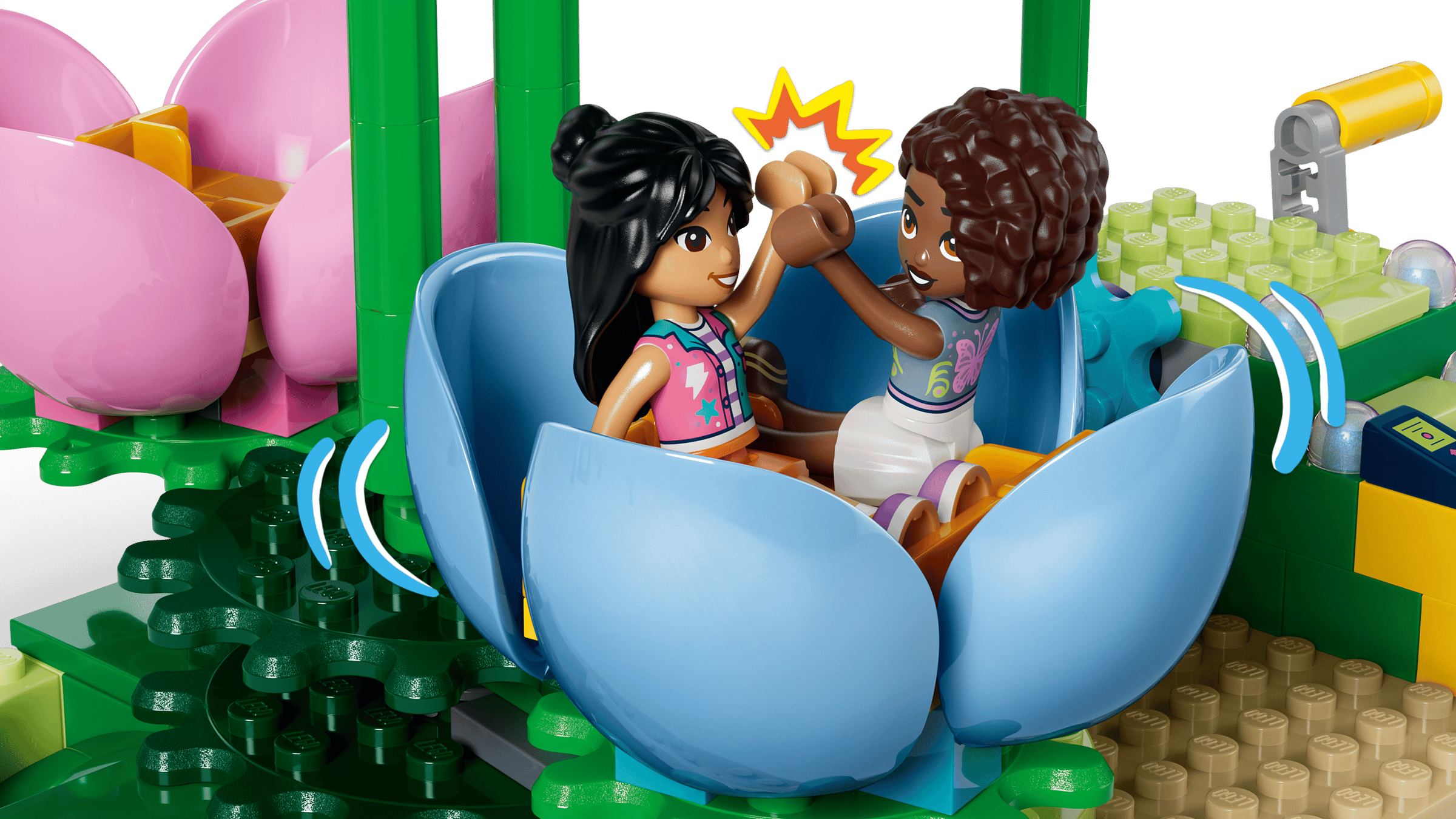 LEGO Friends Spinning Flower & Fairy Teacup Ride 42702
