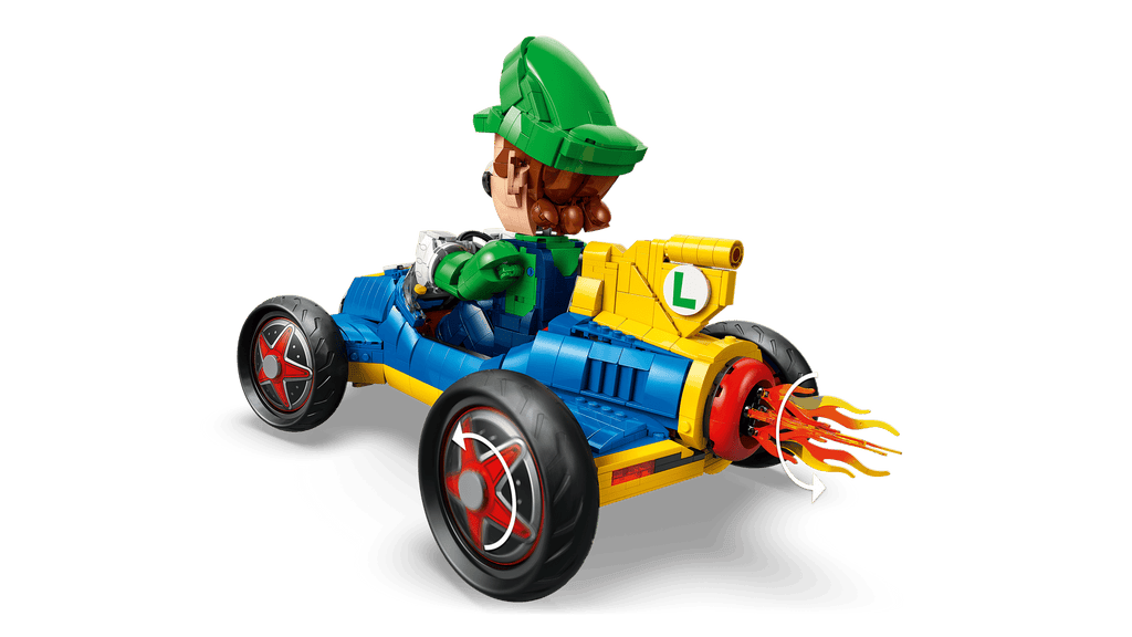 LEGO Super Mario Mario Kart - Luigi & Mach 8 72050 detail view