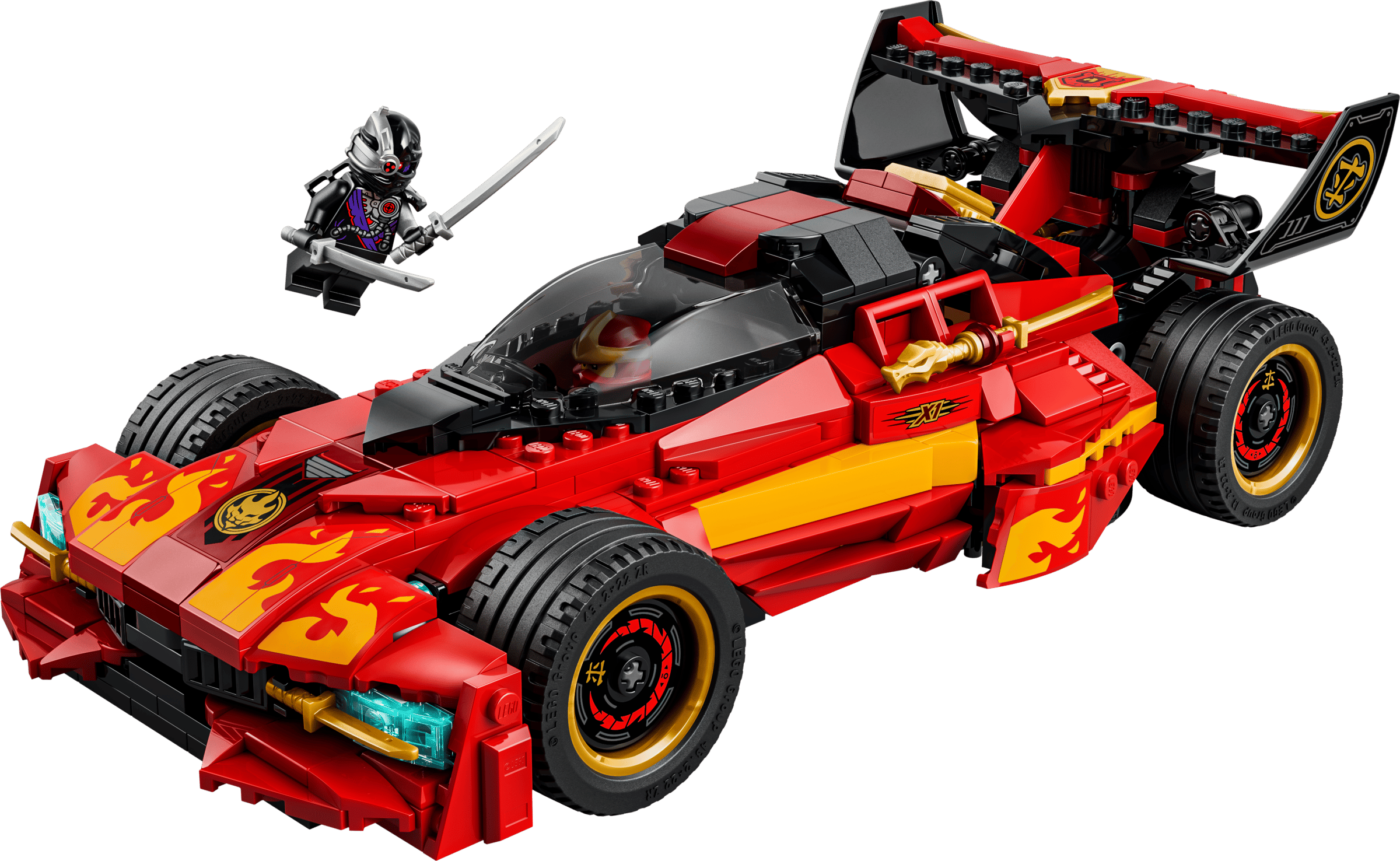 LEGO Ninjago X-1 Ninja Charger 15th Anniversary 71867 built model