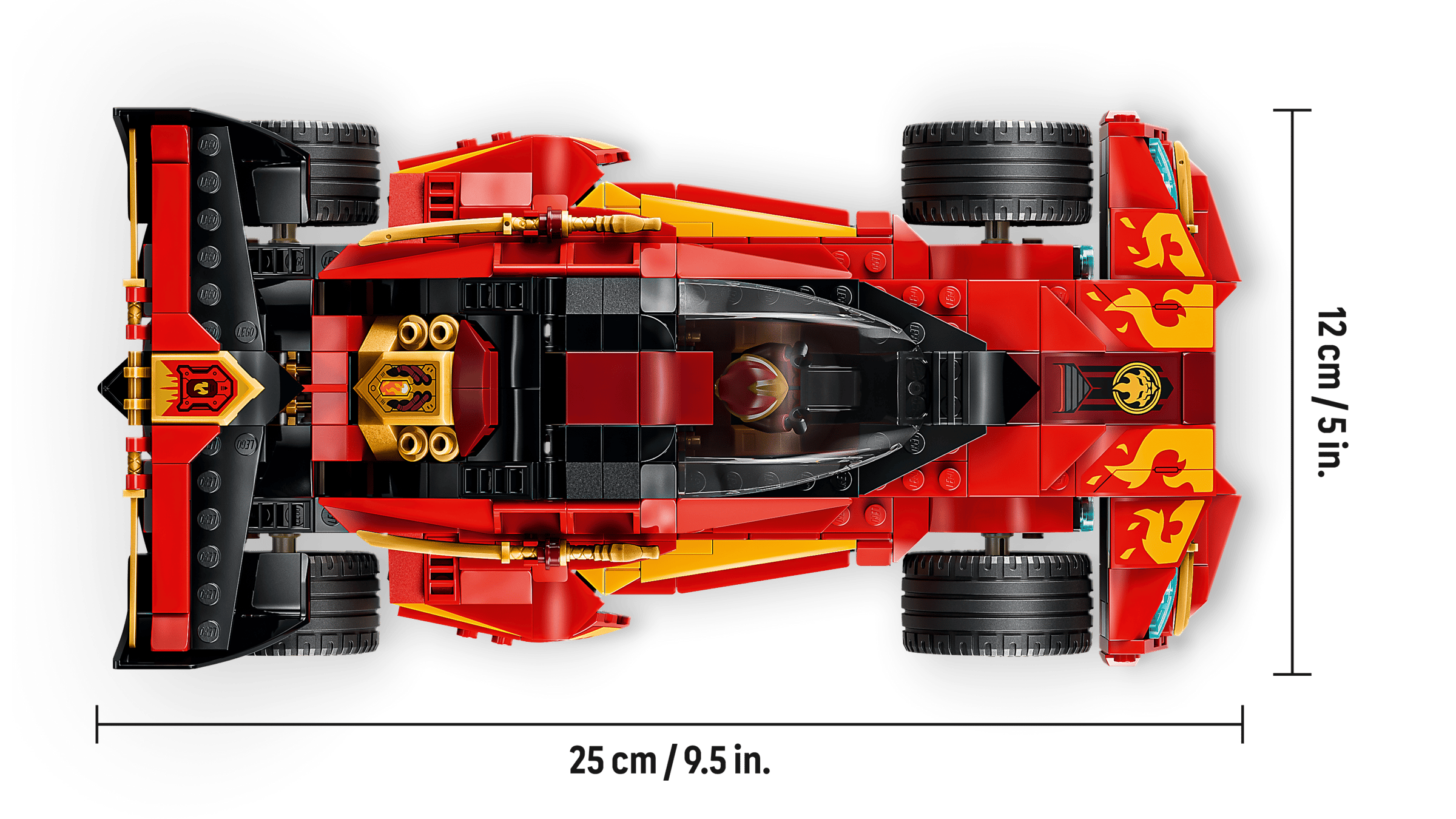 LEGO Ninjago X-1 Ninja Charger 15th Anniversary 71867 detail view