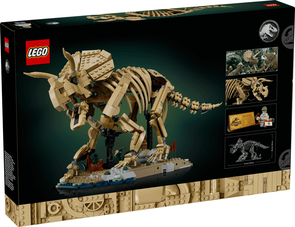 LEGO Jurassic World Dinosaur Fossils: Triceratops 77985 box