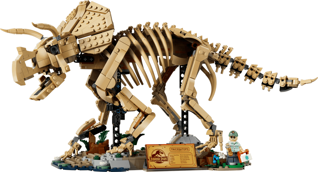 LEGO Jurassic World Dinosaur Fossils: Triceratops 77985 built model