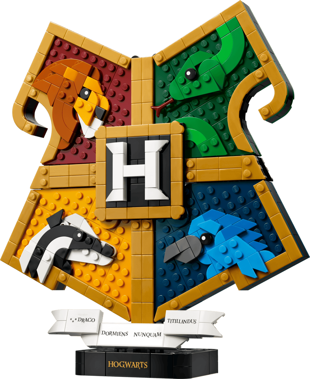 LEGO Harry Potter Hogwarts House Crest 76462 built model