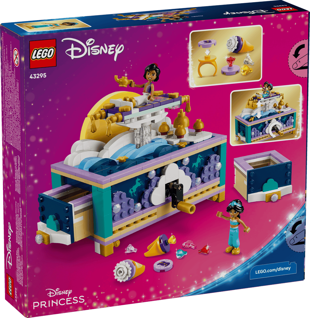 LEGO Disney Jasmine's Jewelry Box 43295 box