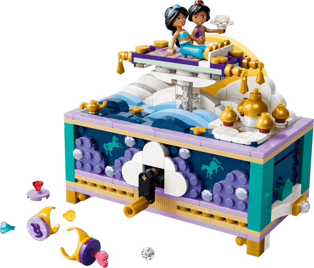 LEGO Disney Jasmine's Jewelry Box 43295 built model
