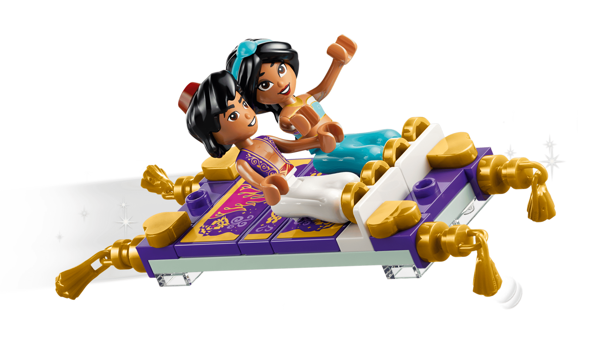 LEGO Disney Jasmine's Jewelry Box 43295 detail view