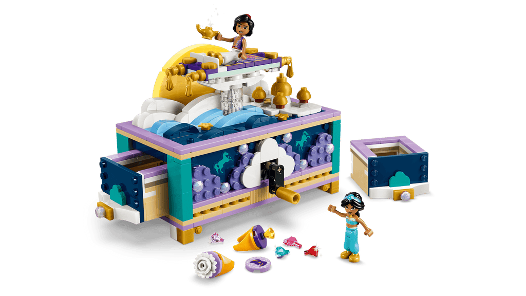 LEGO Disney Jasmine's Jewelry Box 43295 detail view