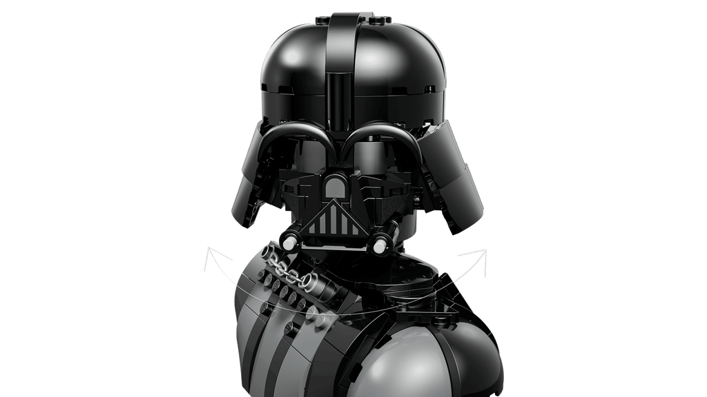LEGO Star Wars Darth Vader Bust 75439 detail view