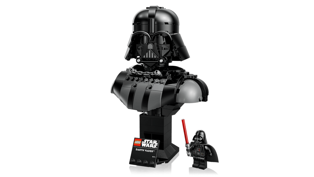 LEGO Star Wars Darth Vader Bust 75439 detail view