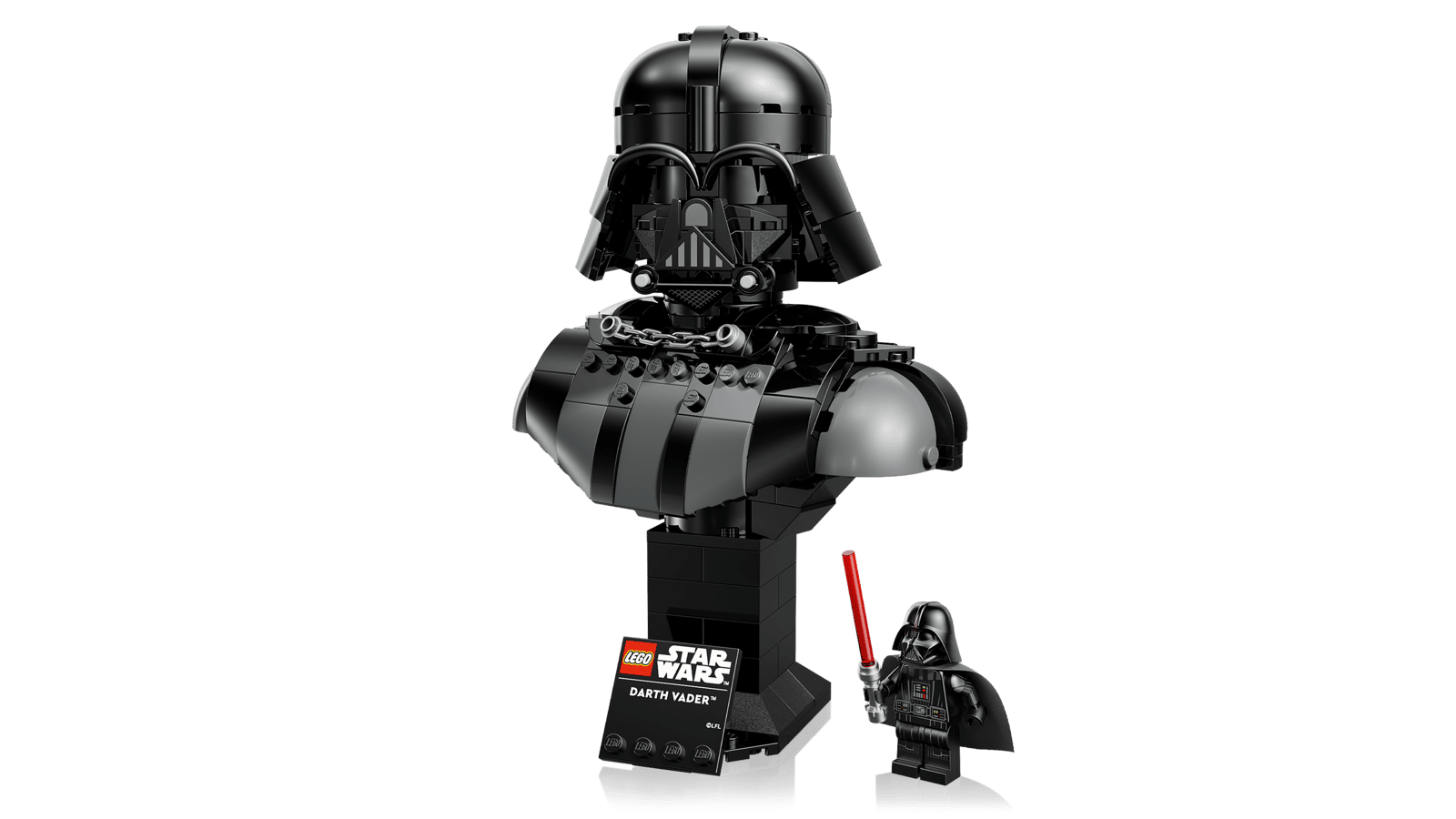 LEGO Star Wars Darth Vader Bust 75439 detail view