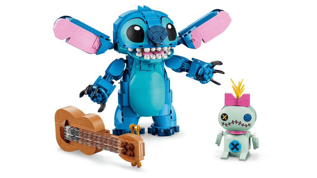 LEGO Disney Stitch & Scrump 43296 detail view