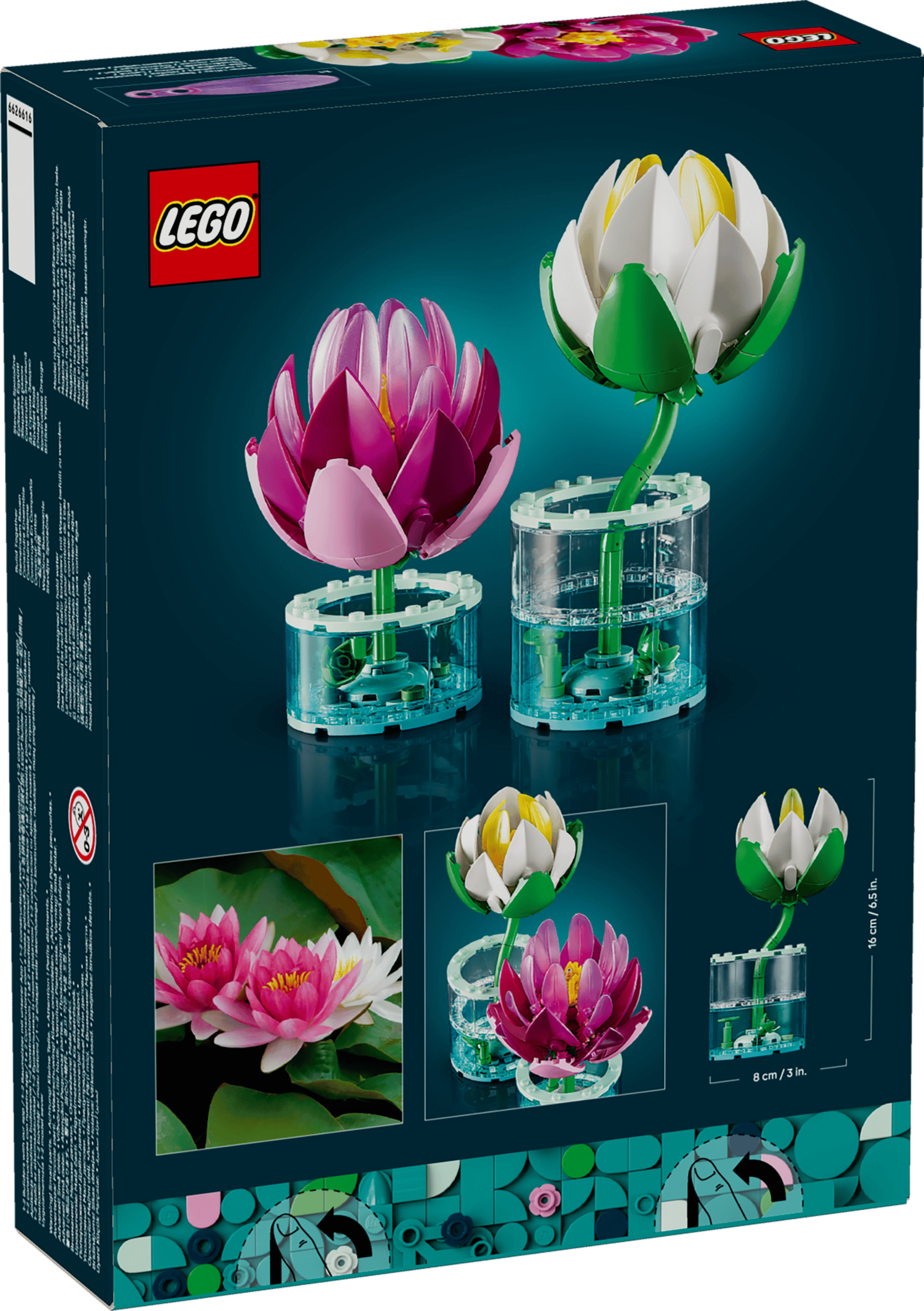 LEGO Botanicals Water Lilies box