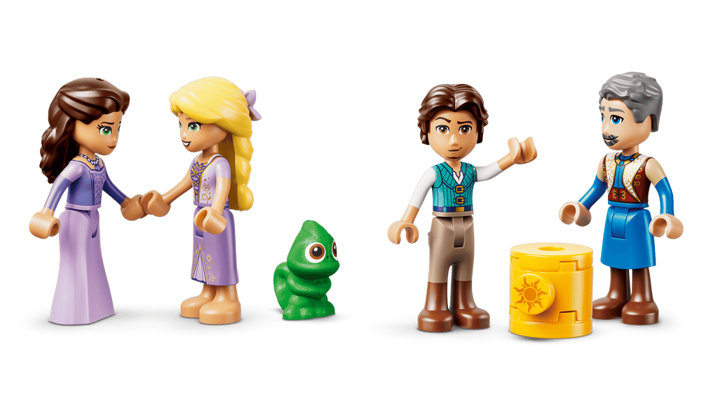 LEGO Disney Rapunzel's Castle 43297 detail view