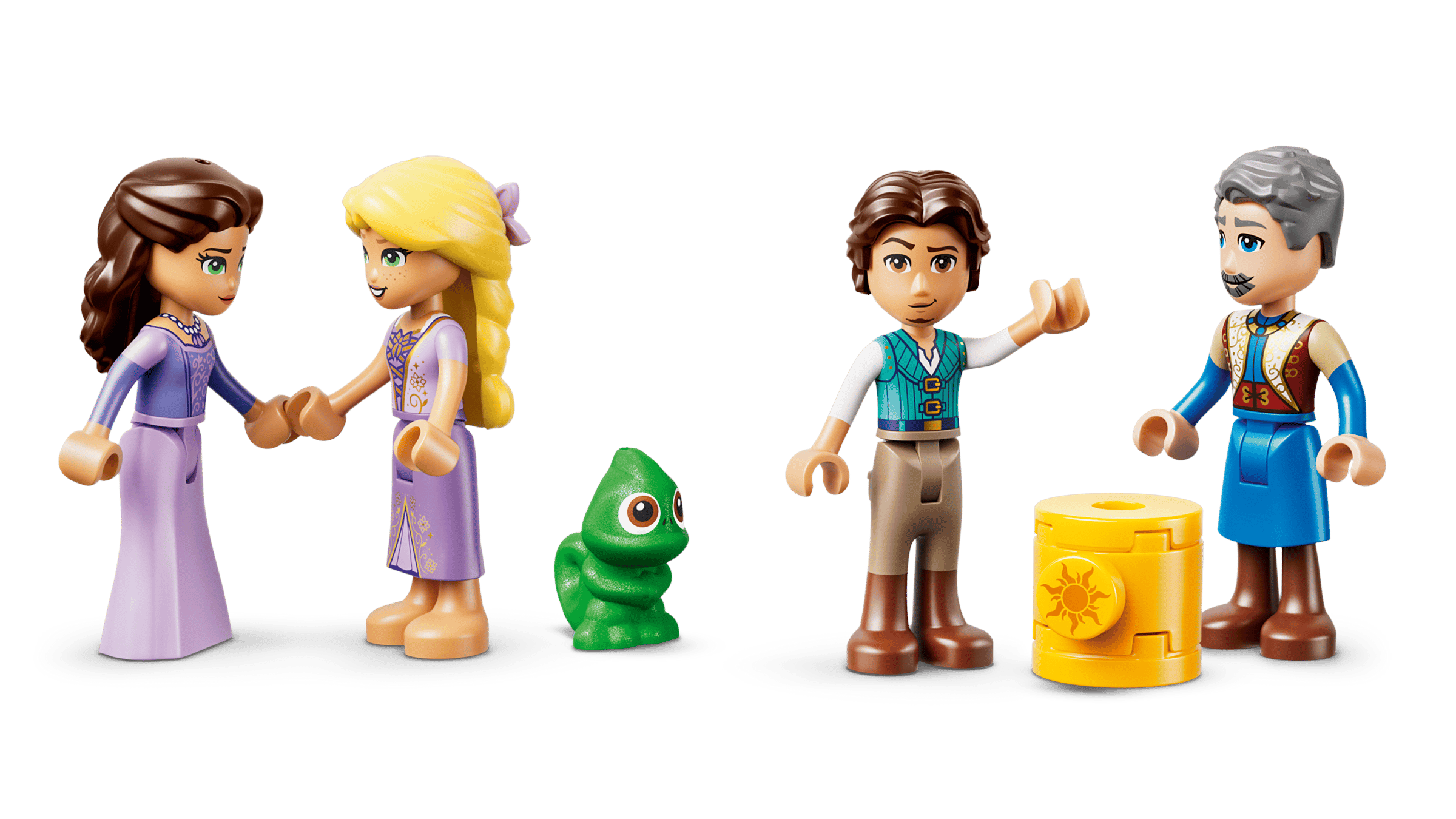 LEGO Disney Rapunzel's Castle 43297 detail view