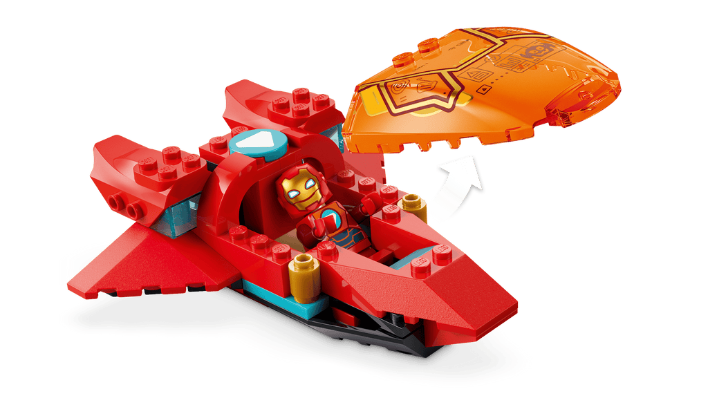 LEGO Marvel Loki vs. Team Iron Man detail view