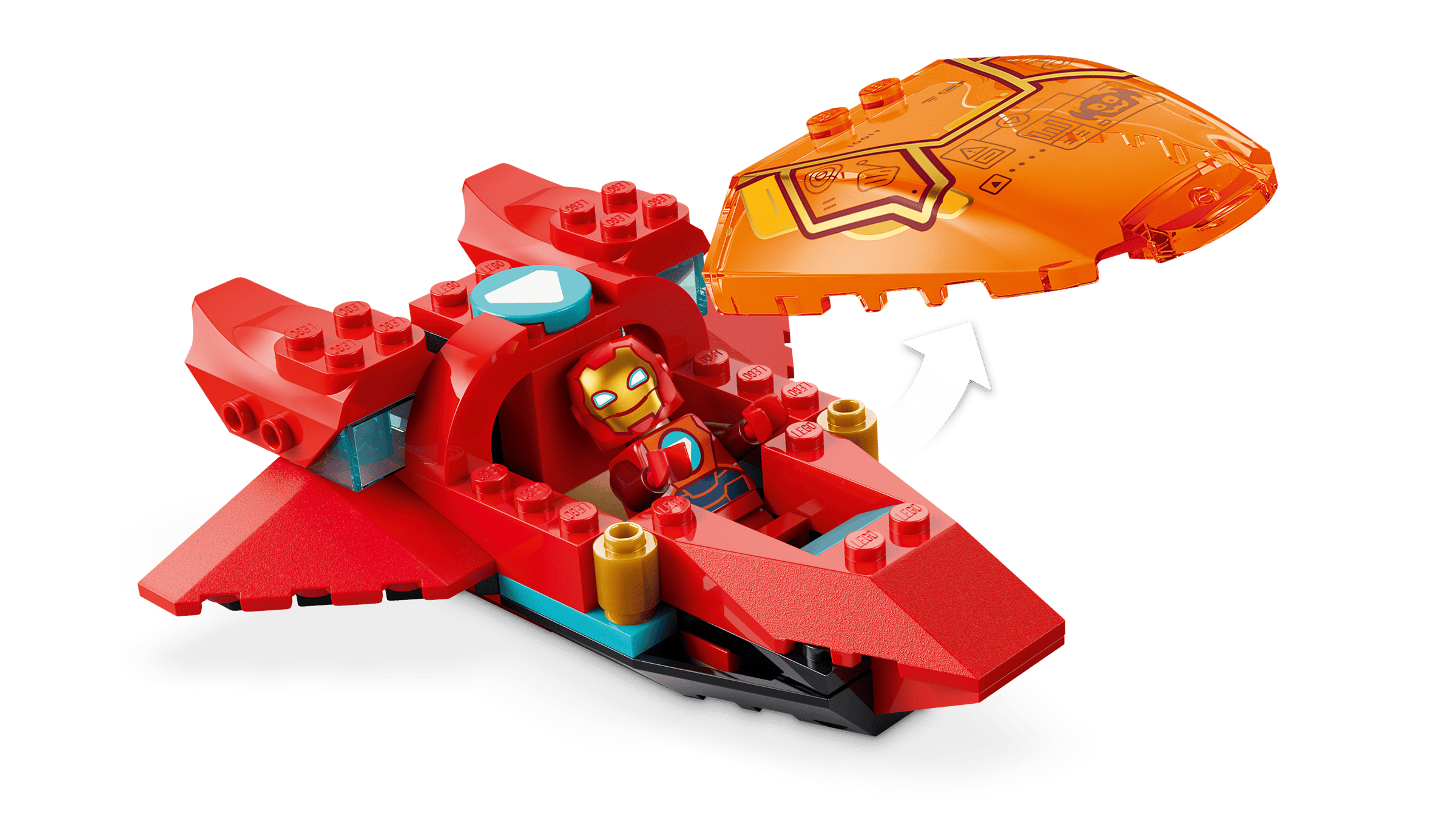 LEGO Marvel Loki vs. Team Iron Man detail view