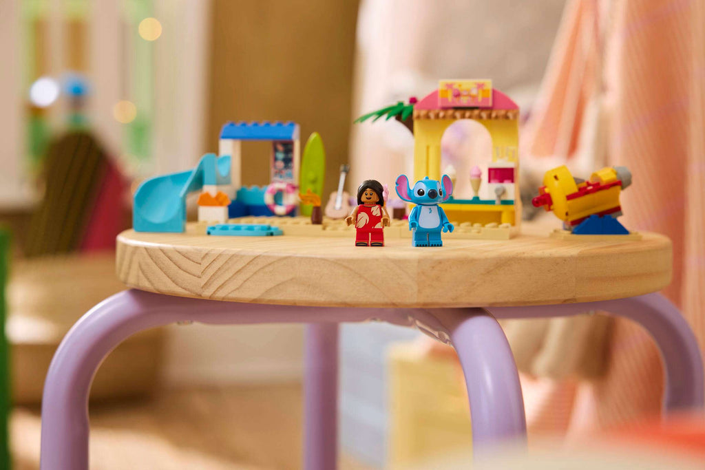 LEGO Disney Beach Fun with Lilo & Stitch 43280 play scene