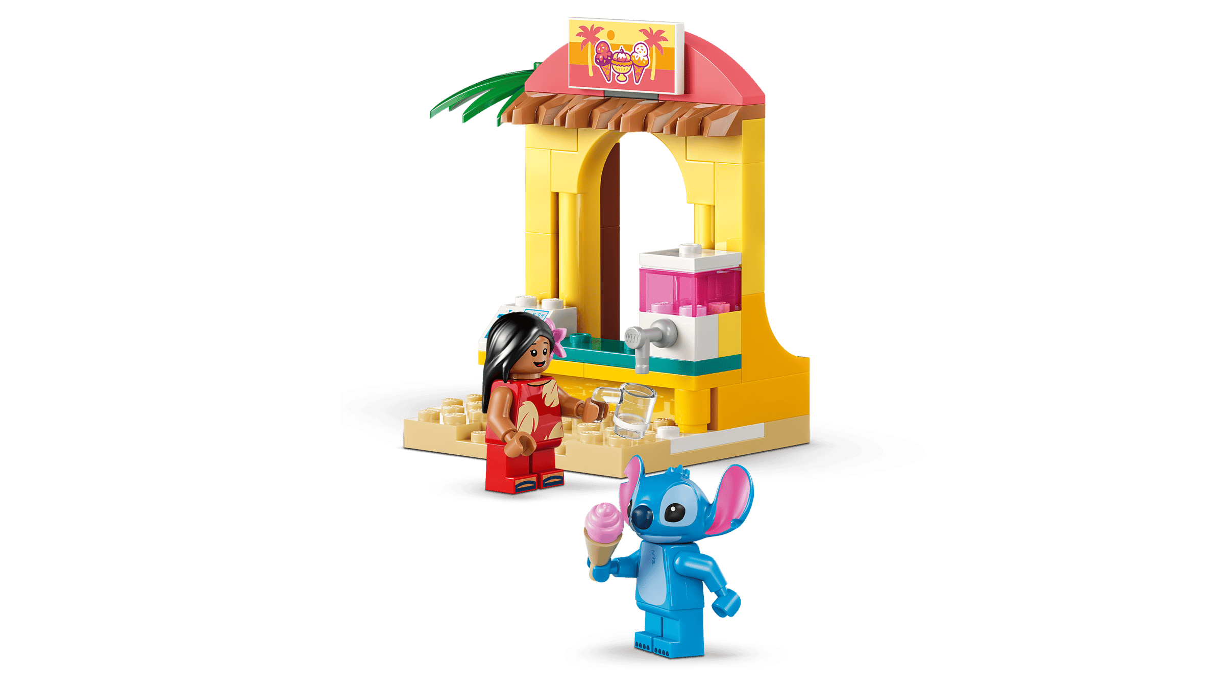 LEGO Disney Beach Fun with Lilo & Stitch 43280 detail view