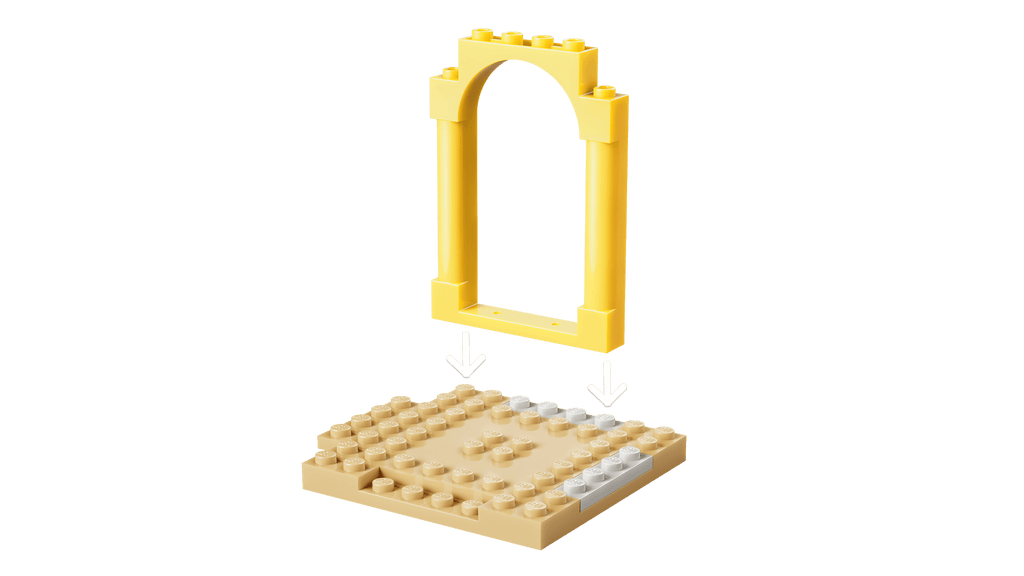 LEGO Disney Beach Fun with Lilo & Stitch 43280 detail view