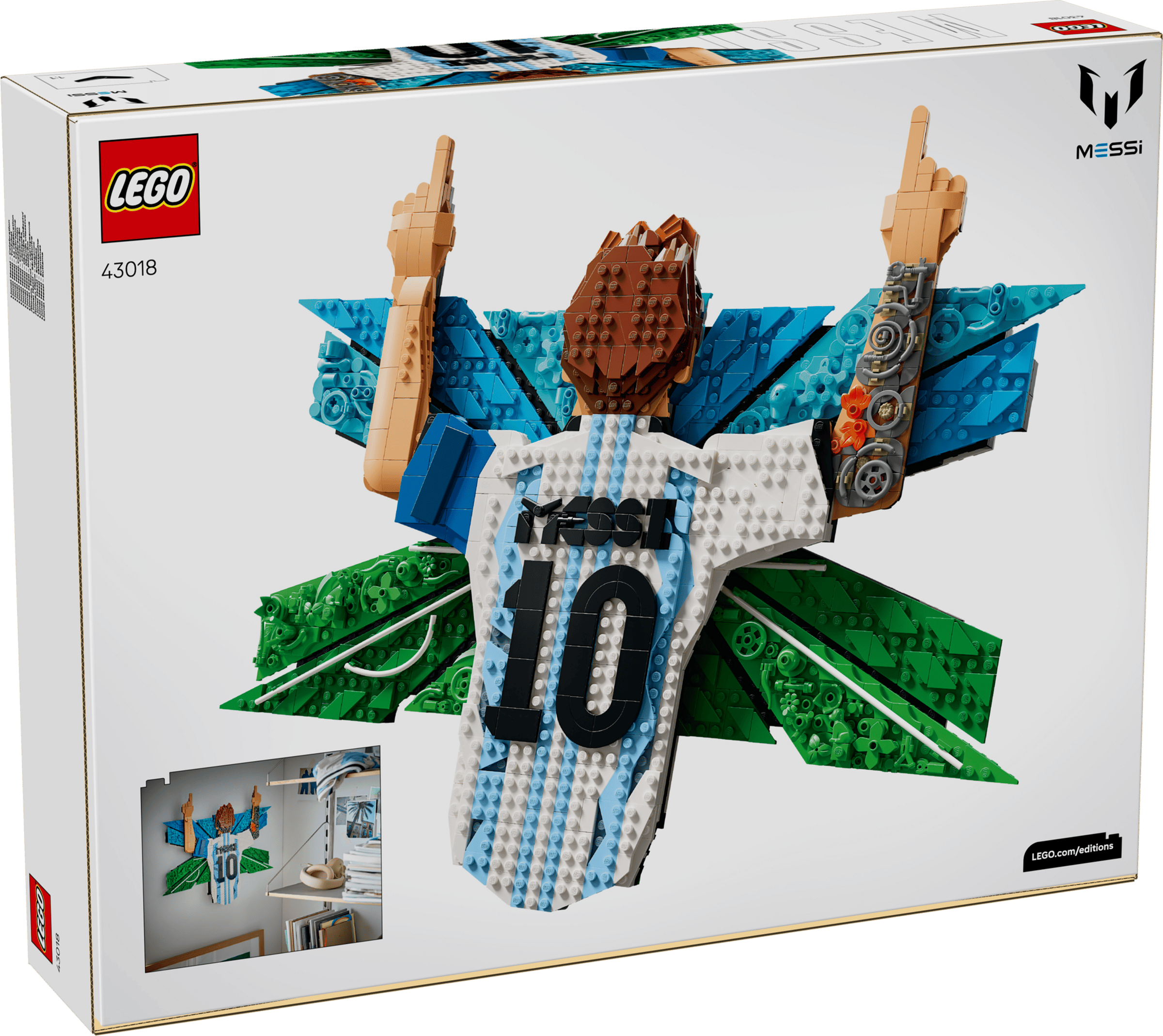 LEGO Editions Lionel Messi - Celebration 43018 box