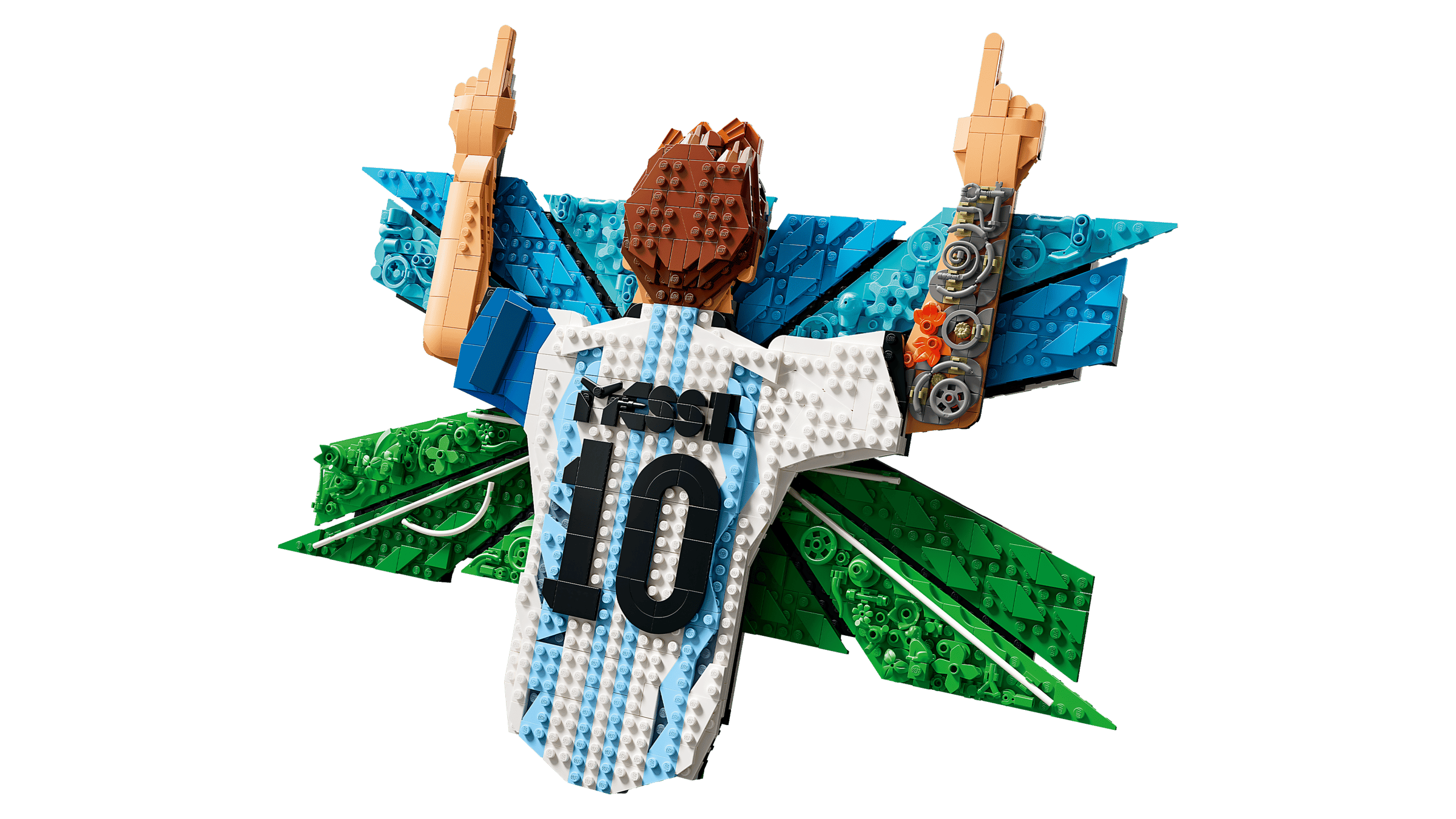 LEGO Editions Lionel Messi - Celebration 43018 detail view