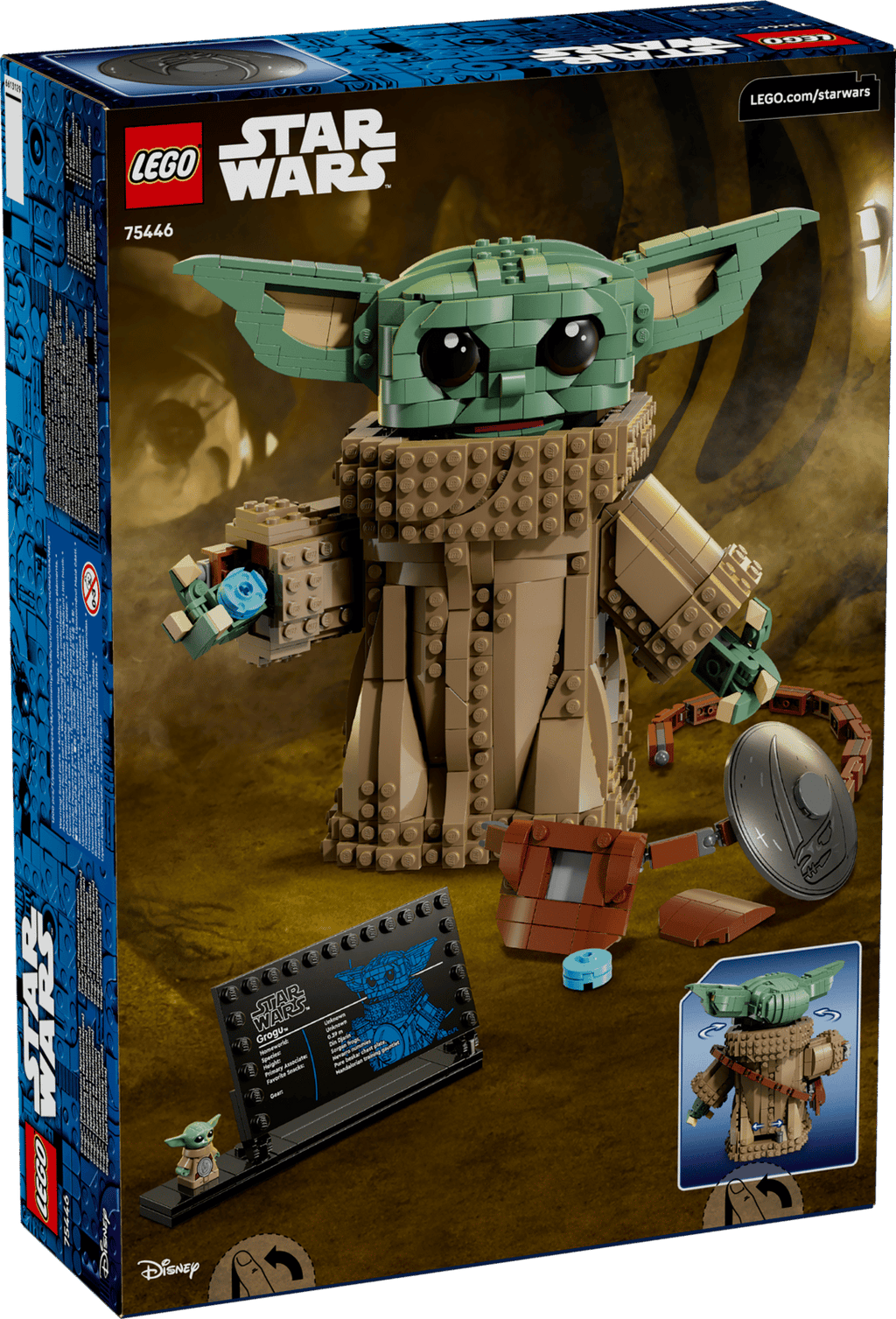 LEGO Star Wars Grogu (Mandalorian Apprentice) 75446 box