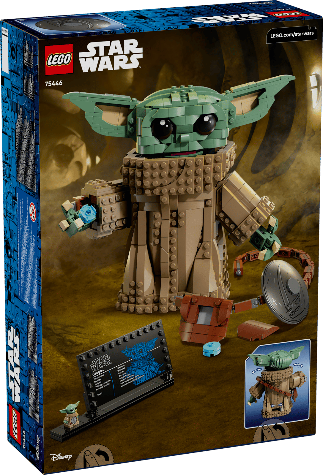 LEGO Star Wars Grogu (Mandalorian Apprentice) 75446 box