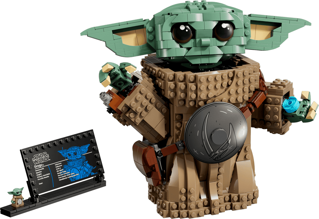 LEGO Star Wars Grogu (Mandalorian Apprentice) 75446 built model