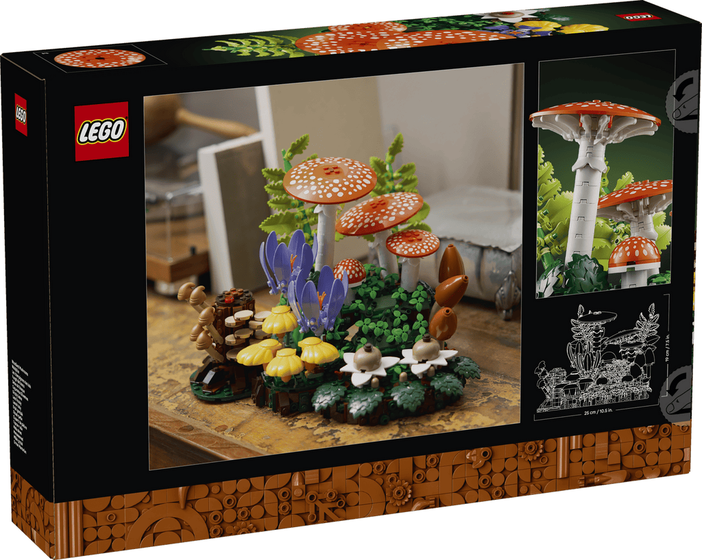 LEGO Botanicals Woodland Mushrooms box