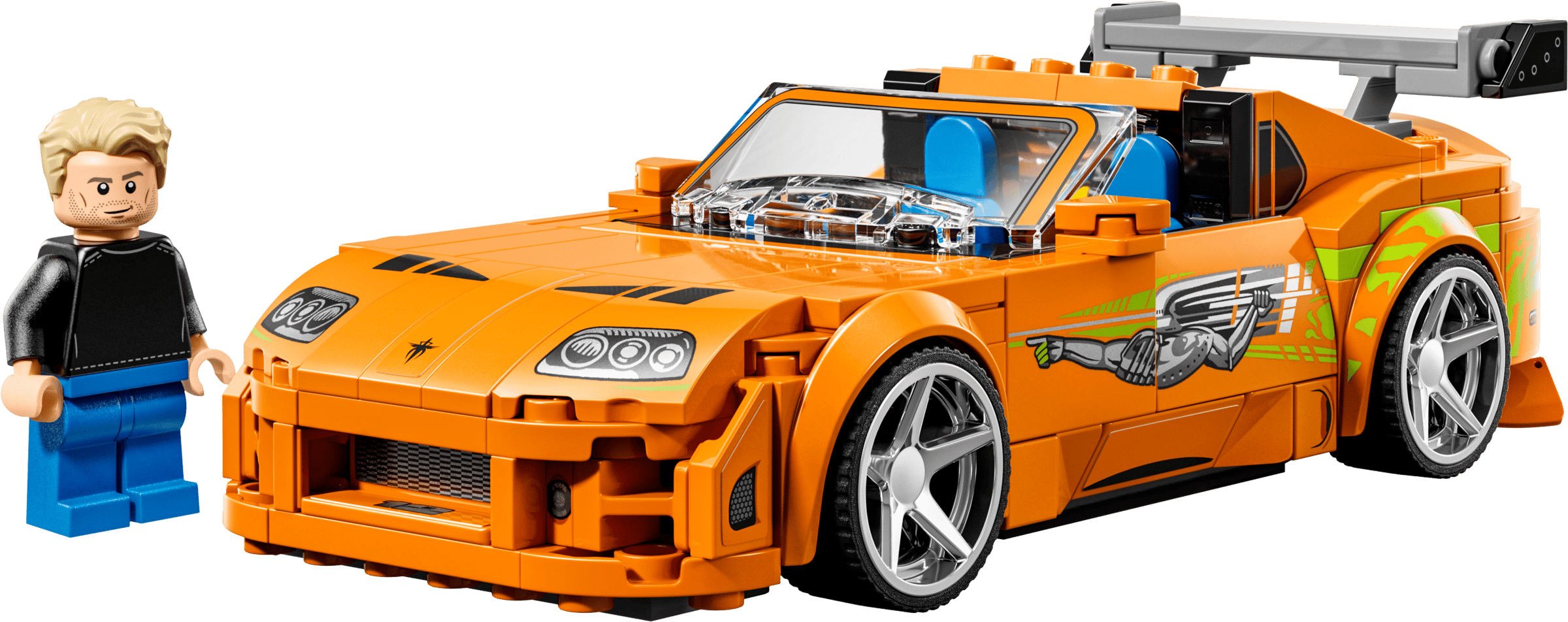 LEGO Speed Champions The Fast and The Furious Toyota Supra MK4 77260 built model