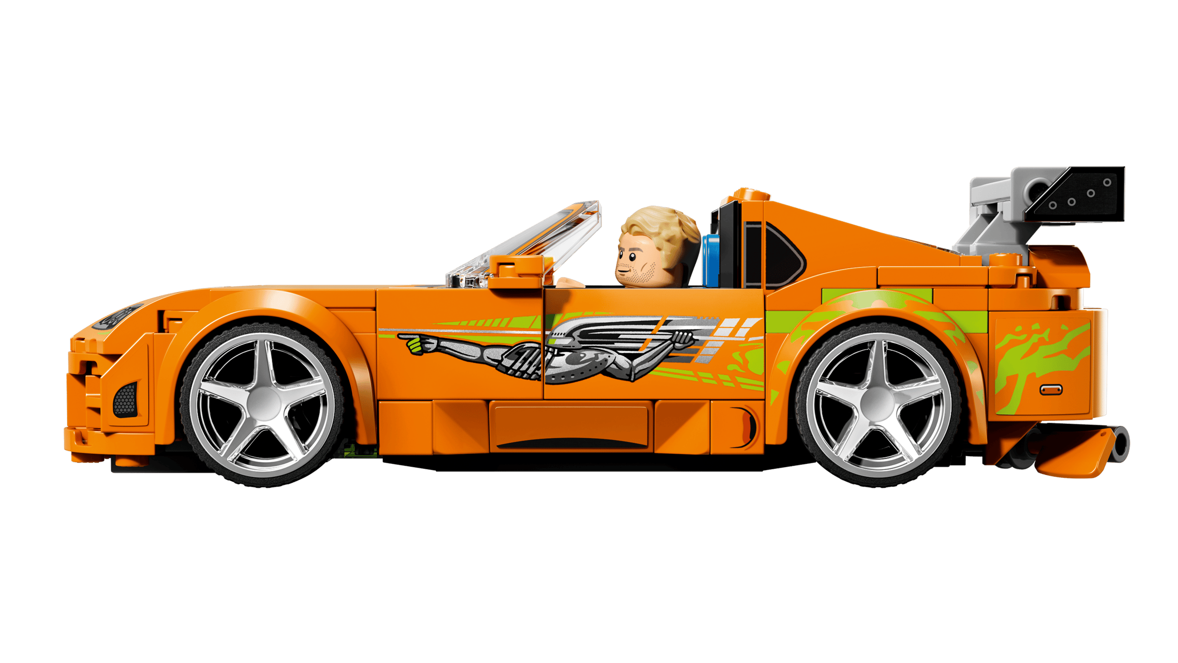 LEGO Speed Champions The Fast and The Furious Toyota Supra MK4 77260 detail view