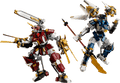 LEGO Ninjago The Twin Titan Mechs 71870 built model