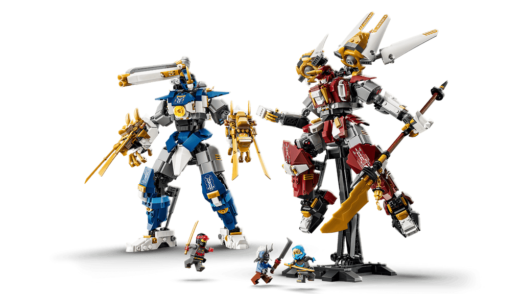 LEGO Ninjago The Twin Titan Mechs 71870 detail view