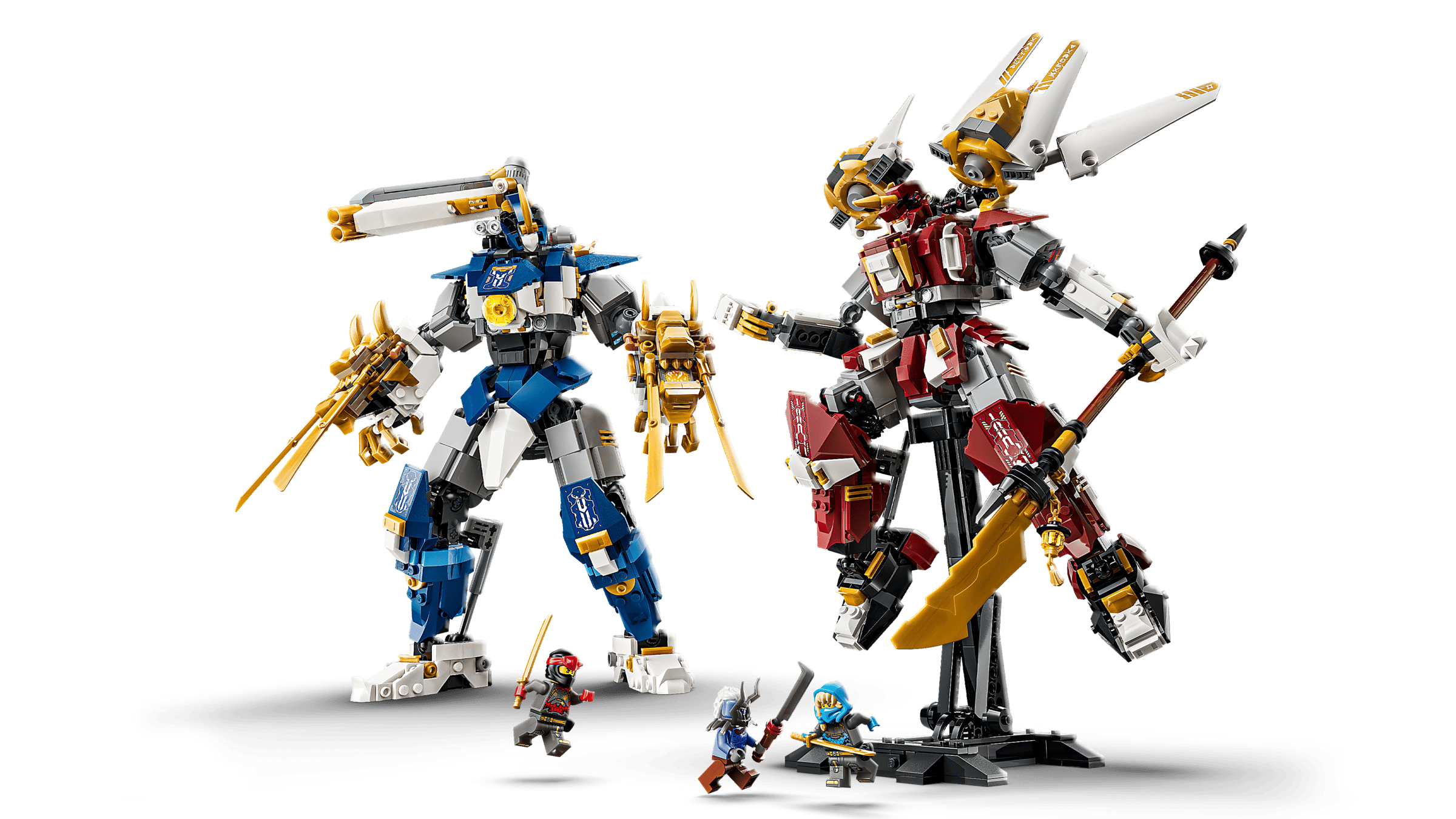 LEGO Ninjago The Twin Titan Mechs 71870 detail view