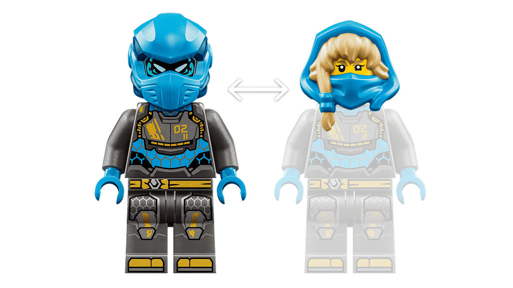 LEGO Ninjago The Twin Titan Mechs 71870 detail view