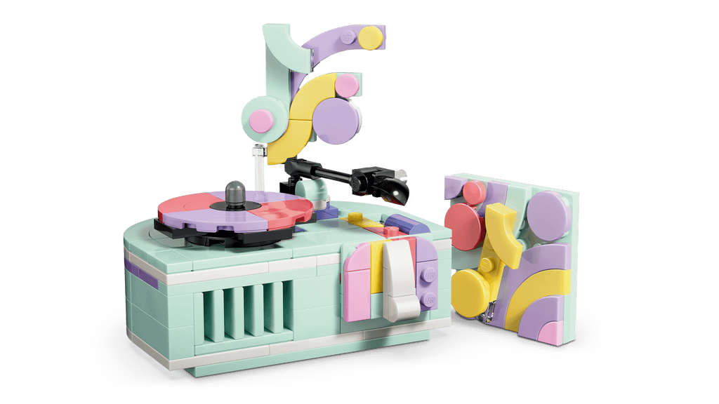 LEGO Creator 3-in-1 Music Decor Piano with Cat 31392 detail view