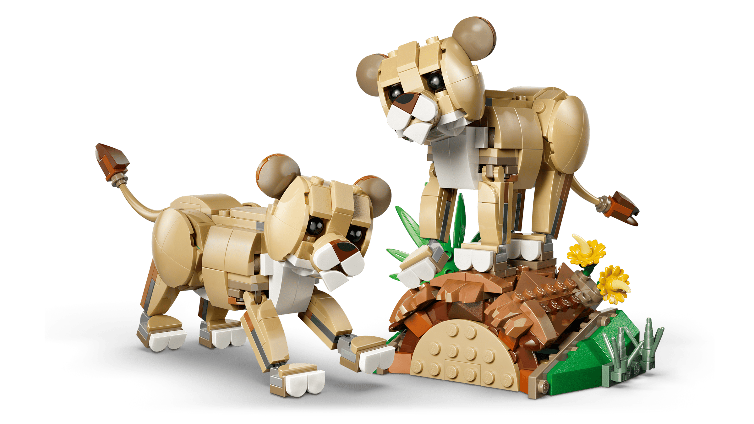 LEGO Creator 3-in-1 Wild Animals: Majestic Lion 31386 detail view