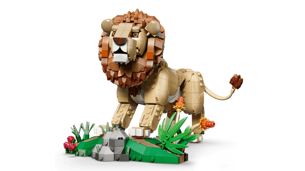 LEGO Creator 3-in-1 Wild Animals: Majestic Lion 31386 detail view