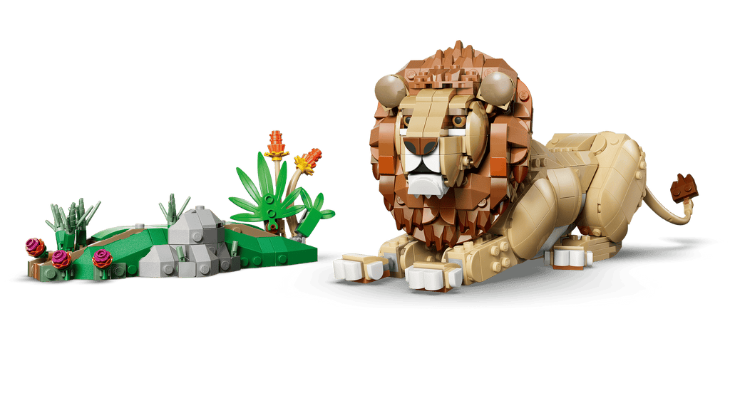 LEGO Creator 3-in-1 Wild Animals: Majestic Lion 31386 detail view