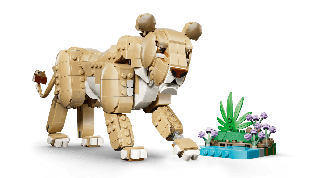 LEGO Creator 3-in-1 Wild Animals: Majestic Lion 31386 detail view