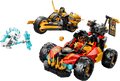 LEGO Ninjago Kai and Cole's Combiner Vehicles 71864 built model