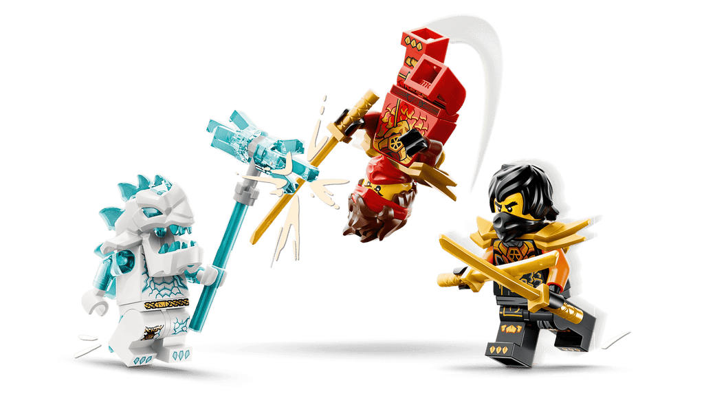 LEGO Ninjago Kai and Cole's Combiner Vehicles 71864 detail view