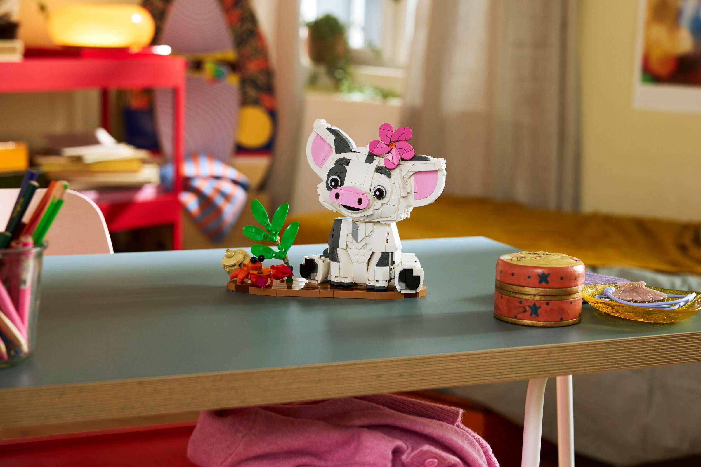 LEGO Disney Pua 43292 on display